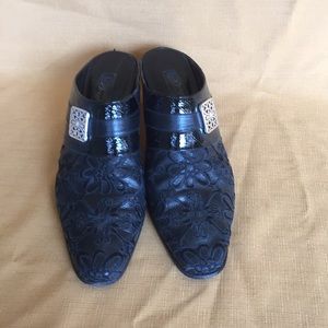 Brighton 8 1/2M  mule leather shoes